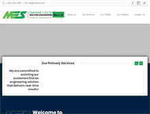 Tablet Screenshot of mastserv.com
